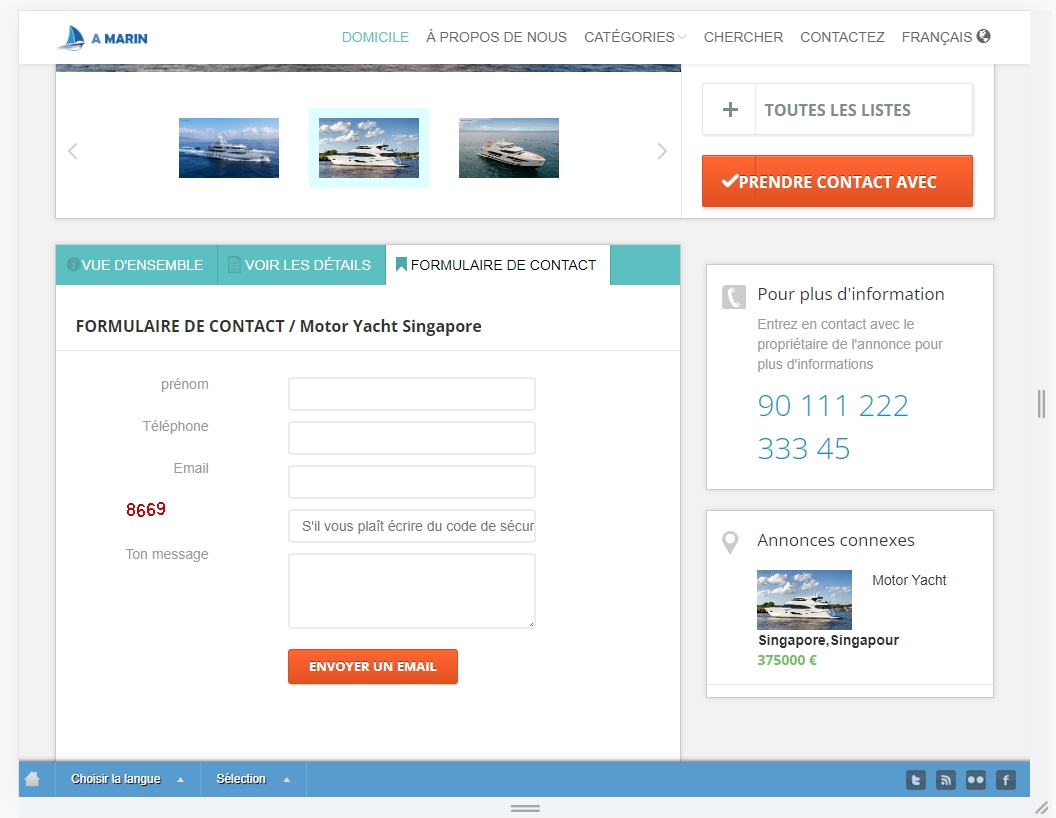 Site Web des fabricants de bateaux et de yachts fr detail 2